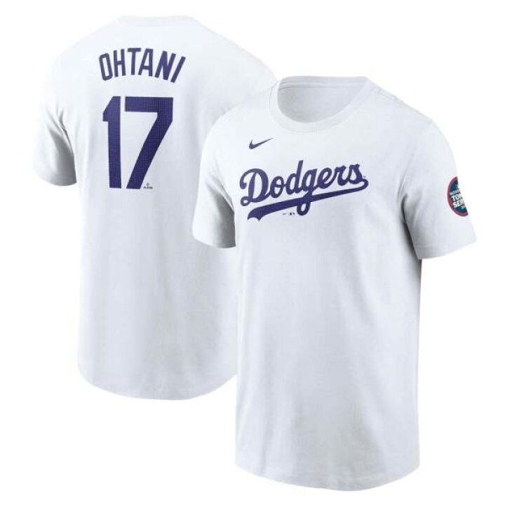 楽天市場】大谷翔平 ネーム＆ナンバー入り Tシャツ MLB 東京シリーズ 