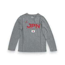 ナイキ ジュニア バスケットボール 日本代表 プラクティス 長袖Tシャツ YGB7NBA2( バスケ バスケット グッズ 商品 ワールドカップ 日本代表 日本 JAPAN ウェア 服 tシャツ 長袖 シャツ JPN )