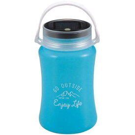 キャプテンスタッグ(CAPTAIN STAG) フローティングLEDランタン type2 ソーラー&USB充電式 (ブルー) UK4045