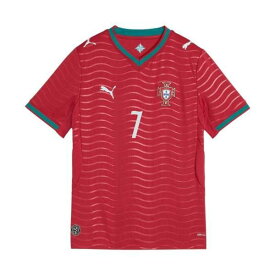 プーマ ジュニア ポルトガル代表 レプリカ プレイヤー 半袖ユニフォーム #7 クリスティアーノ・ロナウド 788144( PUMA サッカー レプリカ ユニフォーム ポルトガル 代表 7 ロナウド マーク済 子供 キッズ プレゼント ワールドカップ )