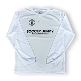 サッカージャンキー ジュニア STロゴ 長袖 DRY Tシャツ SJ25D01K( サッカー claudio pandiani トップス 練習着 キッズ 子ども )