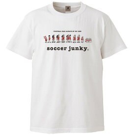 サッカージャンキー 半袖Tシャツ #サッカーは素晴らしい +2 SJ22B41