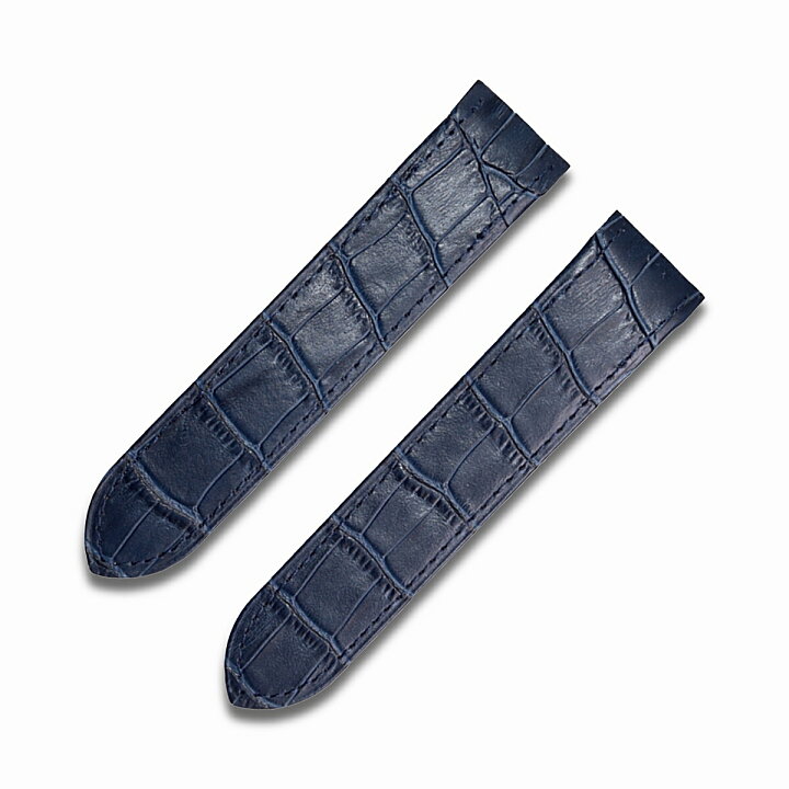 カルティエ サントス100MM用 純正 クロコダイル ベルト 時計用 バンド  