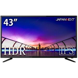 43C` Ch 4KtfBXvC(3840x2160/HDMIx3/DP/VGA/IPS/HDR/n[tOA/Xs[J[/2Nۏ)