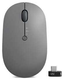 Lenovo Go USB Type-C ワイヤレス マルチデバイスマウス(ブラック)