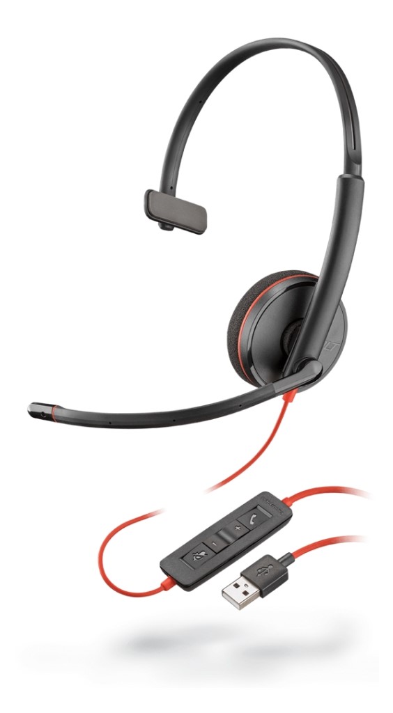 Blackwire C3210(片耳タイプ、USB-A対応)[P/N:209744-201] 123market 