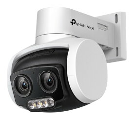 VIGI 4MP屋外用フルカラーデュアルレンズ可変焦点パンチルトネットワークカメラ