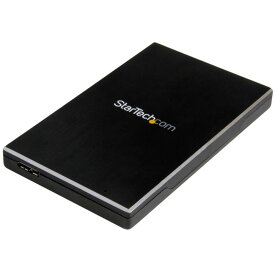 USB 3.1(10 Gbps)接続2.5インチSATA SSD/HDDドライブケース アルミ製ポータブル&シングルドライブケース