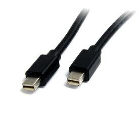 Mini DisplayPort 1.2ケーブル/2m/4K60Hz/Thunderbolt 2ポート互換/21.6Gbps HBR2/mDPオス-mDPオス/ブラック/ミニディスプレイポート/モニターケーブル
