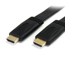 イーサネット対応ハイスピードHDMIケーブル 1.8m/4K30Hz対応/HDMI[オス]-HDMI[オス]/フラットケーブル