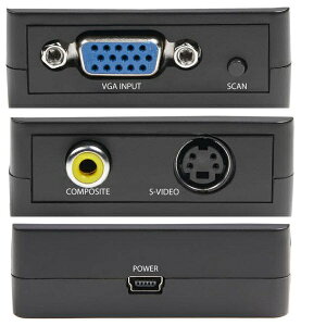 VGA-RCA/S[q ϊRo[^ PCTV 1080p-480i XP[ USB|[gd͋