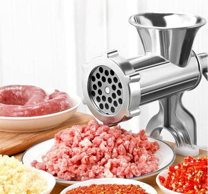 【期間限定ポイント10倍】家庭用 多機能 手動式 ミンサー ひき肉器 ソーセージマシン ミートグラインダー ソーセージ作り 唐辛子 最新改良品 手動挽肉機 ミンチ機 腸詰め ステンレス 刀 手