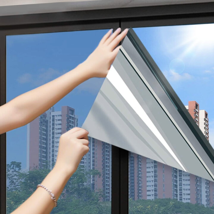 【2025夏・暑さ対策】窓用フィルム 窓断熱シート 遮光遮熱 防犯フィルム 飛散防止 UVカット断熱効果 窓ガラス 目隠しシート 外 日本建築協会認証・日本正規品】【2025夏・断熱遮光保温強化】窓用フィルム 防犯フィルム 窓断熱シート UVカット 飛散防止 窓 フィルム 遮熱遮光  窓ガラス目隠しシート マジックミラー 紫外線カッ