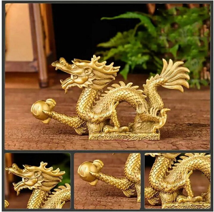 楽天市場】龍の置物 風水 5本爪 龍 インテリア リビング 玄関 オブジェ 