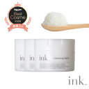 【1位獲得！！ W洗顔不要 とろけるクレンジング 90g 3個セット 送料無料 メイク落とし】ink. （インク） クレンジングバーム 無香料 （90g 約50日分×3個） 無添加 メイク落とし 洗顔 毛穴 クレンジングオイル セラミド配合 スキンケア