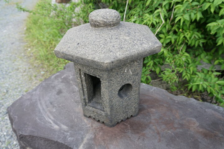 楽天市場】天然御影石 寸松庵 灯籠 一尺サイズ : 石工房 オオワタ