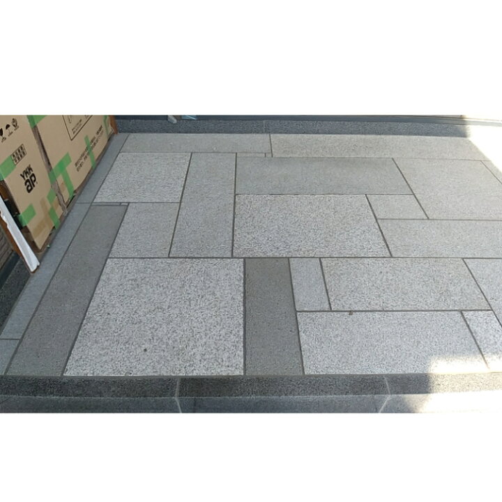 楽天市場 方形石 御影石 乱形石 乱型 石材 方形乱張り1ケース 販売 束 1平米 乱形石材 御影石ミックス Diy 庭 敷石 アプローチ ガーデニング 石工房 オオワタ
