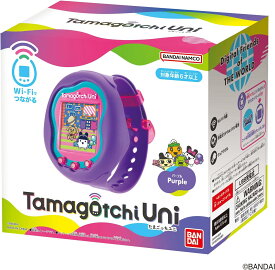 Tamagotchi Uni たまごっちユニ Purple バンダイ(BANDAI) Tamagotchi Uni Purple 【日本おもちゃ大賞2023コミュニケーショントイ部門大賞】【2023年日経優秀製品・サービス賞・日経MJ賞受賞】たまごっち　エンジェルフェスティバル クリスマスプレゼント たまごっち 人気