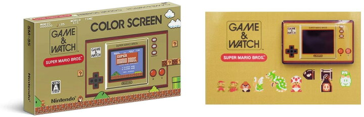 楽天市場】ゲーム&ウオッチ スーパーマリオブラザーズ ゲーム&ウオッチ 