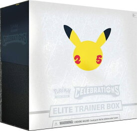 【英語版】ポケモン 25周年 セレブレーション エリート トレーナー ボックス " Pokemon Celebrations Elite Trainer Box