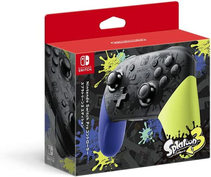 楽天市場】【任天堂純正品】Nintendo Switch Proコントローラー スプラ 