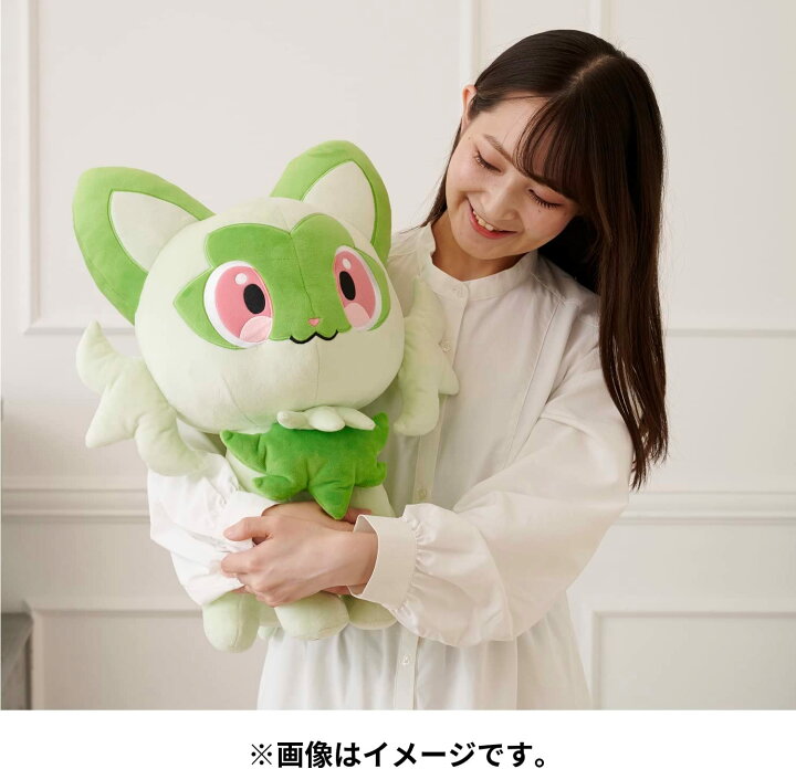 楽天市場】ポケモンセンターオリジナル ぬいぐるみ 等身大ニャオハ 
