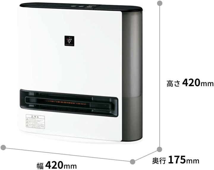 楽天市場】シャープ 加湿 セラミックファンヒーター 暖房 6(8)畳 