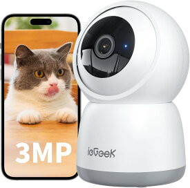 月間優良ショップ360°自動定期見回り・5GWiFi対応・2025年新登場 見守りカメラ ペットカメラ iphone対応 可上下自動追尾 レンズのオフ可能 300万画素 赤外線暗視 双方向会話 PTZ首振り プリセット機能 防犯カメラ 室内 24h常時録画 動体検知 スマホ通知 犬/猫/ 監視カメラ