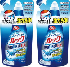 月間優良ショップ受賞店 【まとめ買い】トイレのルック 除菌消臭EX 詰め替え 350ml×2個パック