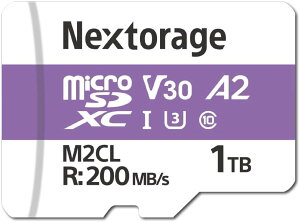 ���ԗD�ǃV���b�v��ܓXNextorage ���{���[�J�[ UHS-I �}�C�N��SD�J�[�h 1TB microSDXC A2 U3 V30 �Ǐo���ő�200MB/s Swtich1�Ή� �X�C�b�`1�Ή� NX-M2CL1TB �l�N�X�g���[�W microSD�J�[�h