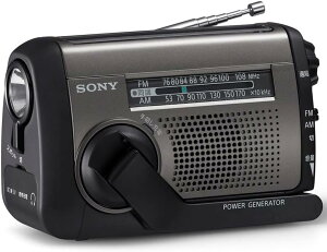 ���ԗD�ǃV���b�v��ܓX �\�j�[(SONY) �h�Ѓ��W�I ��񂵃��W�IFM/AM LED���C�g �g�ѓd�b�[�d ���z�����d ��񂵏[�d �u���b�N