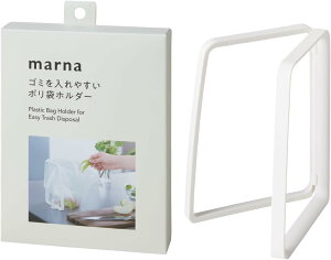 ���ԗD�ǃV���b�v��ܓX �}�[�i (marna) �|���܃z���_�[ (�傫���J���Ď̂Ă₷��) �R���p�N�g �܂肽���� (�܌�������) �L�b�`�� ������ �S�~�܃z���_�[ �z���C�g K821W