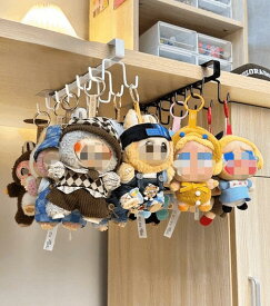【ラブブ専用ハンガーラック】THE MONSTERS Exciting Macaron LABUBU 専用 フィギュア用吊り下げラック ラブブ ぬいぐるみ収納ハンガー ラブブ用 大容量 壁掛けディスプレイスタンド 15cm 17cm対応 ぬいぐるみ収納 インテリア雑貨 おしゃれ プレゼント
