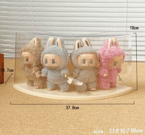 THE MONSTERS Exciting Macaron LABUBU p ǖʃR[i[[ [VFCv fBXvC{bNX e ho [P[X POPMART 15cm 17cmΉ uu tBMA[ CeAG  v[