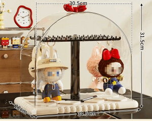 yuu [zPOPMART LABUBU p [P[X e DIYŎRɐςݏdˉ\ ho tBMAfBXvC 15cm 17cmΉ uu h[X^h v[g Mtg tBMA[P[