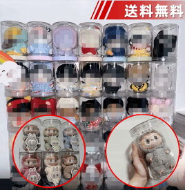 【3個/5個/12個セット】Pop Mart LABUBU 専用 収納ケース ｜透明 フィギュアディスプレイボックス ブラインドボックス収納 防塵 プラスチック製 ポップマート ラブブ ギフト プレゼント