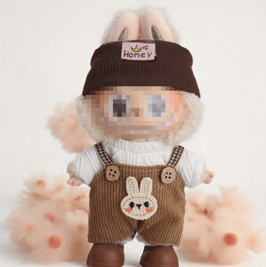 �y9�킩��I�ׂ�zLabubu �� �����p�e�B�[ | THE MONSTERS POPMART 17cm�Ή� ���u�u��p �ʂ�����ݒ����ւ� ??�l�` �����|�C���g�ߑ� 1�E2����Ή� �v���[���g�ɂ���������