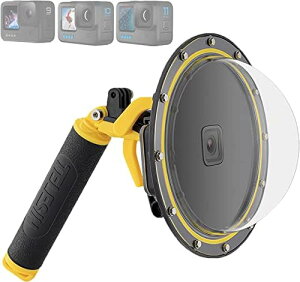 GoPro HERO12 HERO11 HERO10 HERO9 対応 水中撮影用 ドームポート 30M防水 ウォータースポーツ対応 高透過率 プレキシガラス ハウジングケース 180度超広角