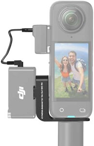 Insta360 X4/X3用 コールドシュー アルミニウム合金 軽量耐久性 高品質 マイクスタンド DJI Mic 2対応