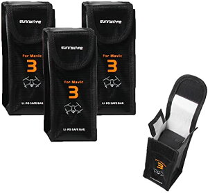 DJI Mavic 3 Classic/Mavic 3�Ή� ���|�K�[�h �o�b�e���[�h���o�b�O �s�R�o�b�O �d�r���S�P�[�X �h�� �Z�[�t�e�B�o�b�O ���ωΐ� �ϔM�� ��R�� �ߏ[�d�h�~ ��������