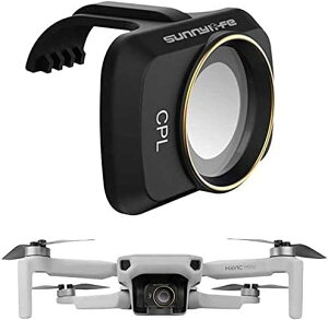 �h���[���pCPL�t�B���^�[ DJI Mini2 SE Mavic Mini Mini 2 Mini SE�Ή� �����ߗ� ���ˏ��� �F�ʋ��� ���@�\ �V���v�� ���r���[�l�C ��������