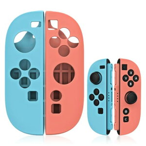 Switch2対応 Joyconハンドルシリコンカバー 左右分割保護ケース 滑り止め 耐久性高い 人間工学デザイン 任天堂スイッチ2対応