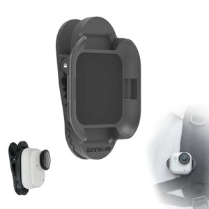 Insta360 GO Ultra専用 バックパッククリップ 360度回転 シャークの歯 横置き 縦置き バックパックストラップ・帽子・服対応 取り付け簡単 オールシーズン アウトドア用 軽量 高品質