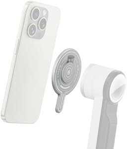 Insta360 Flow 2 Pro用磁気アダプター iPhone17/16/15/14/13/12対応 アルミニウム合金 軽量30g 持ち運びに便利 磁気吸着 防落とし ジンバルカメラ対応