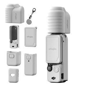 �y7�Z�b�g�zDJI Osmo Pocket 3 �V���R���ی�P�[�X �h�� �y�� ����~�� ���@�\ �����Y���f�B�[�X�Ή� �ʋ΁E���s�E�A�E�g�h�A�V�[���ɍœK