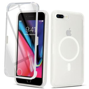 �y���������ziPhone 13 Mini�p ���ʋ����K���X �S�ʕی�P�[�X MagSafe�Ή� ���C�����X�[�d�\ �ČR�K�i�ϏՌ� �������}�b�g���H ���ϖh�~ 2in1�X�^���h�t�� �X�}�z�P�[�X 5.4�C���` �ʋ΁E���s�E