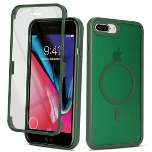 �y���������ziPhone 13 Mini�p ���ʋ����K���X �S�ʕی�P�[�X MagSafe�Ή� ���C�����X�[�d�\ �ČR�K�i�ϏՌ� �������}�b�g���H ���ϖh�~ 2in1�X�^���h�t�� �X�}�z�P�[�X 5.4�C���` �ʋ΁E���s�E