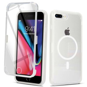 �y���������ziPhone 13 Mini�p ���ʋ����K���X �S�ʕی�P�[�X MagSafe�Ή� ���C�����X�[�d�\ �ČR�K�i�ϏՌ� �������}�b�g���H ���ϖh�~ 2in1�X�^���h�t�� �X�}�z�P�[�X 5.4�C���` �ʋ΁E���s�E