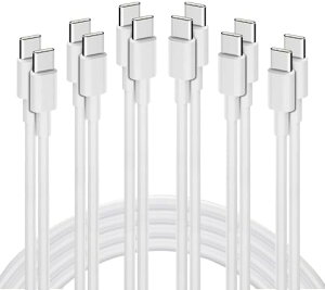 y2024ŐV^zUSB Type CP[u 6{Zbg 1M x 6 NAbv[d f[^] 100W PDΉ }[d iPhone15Ή P[u