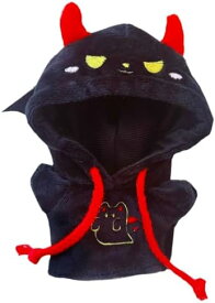 ハロウィン ゴーストパーカー ぬいぐるみ 衣装 着せ替え 10cm-15cm 17cm 人形用 黒白 おしゃれ 高品質 子ども向け プレゼント